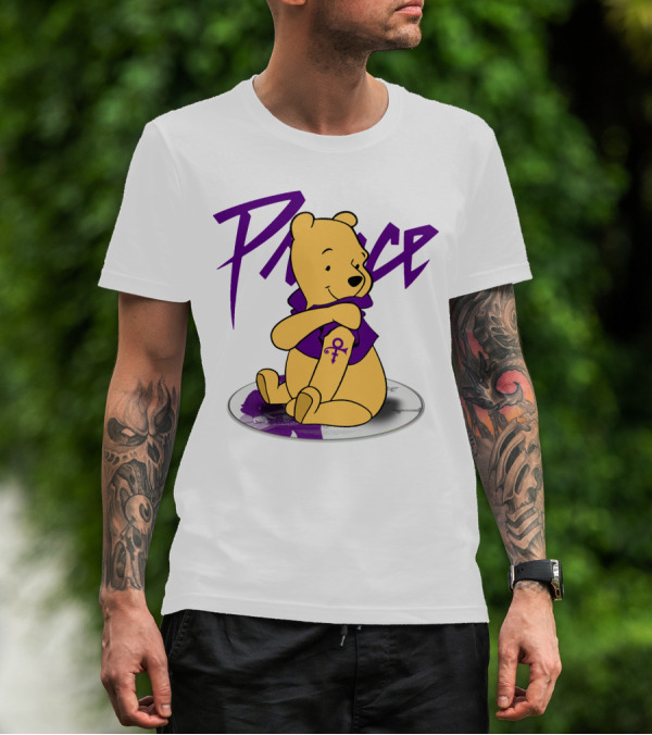 Pooh Prince Purple Symbol Icon Ultimate T-Shirt