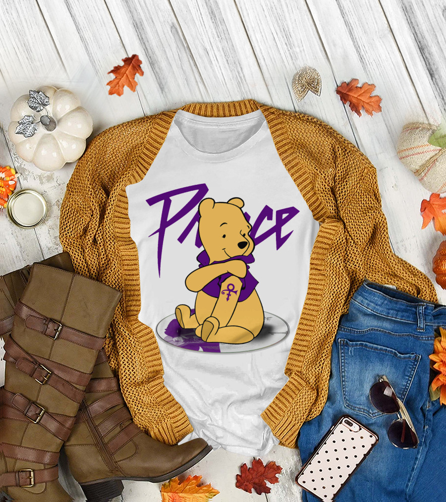 Pooh Prince Purple Symbol Icon Ultimate T-Shirt