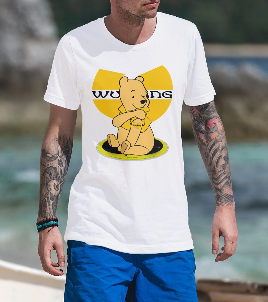 Winnie Pooh Wu Tang Clan Mashup T-Shirt