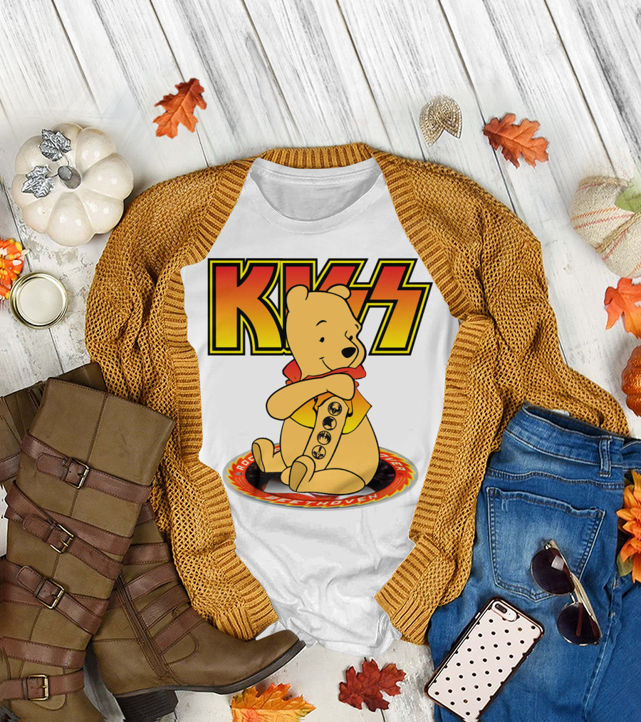 KISS Pooh Beethoven Band T-Shirt