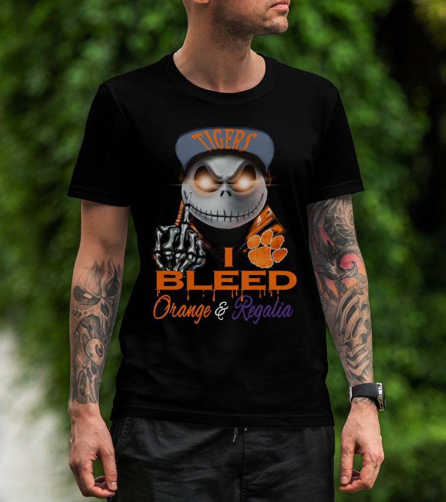 Tigers I Bleed Orange & Regalia T-Shirt