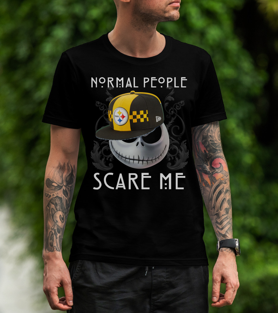 Normal People Scare Me Steelers T-Shirt