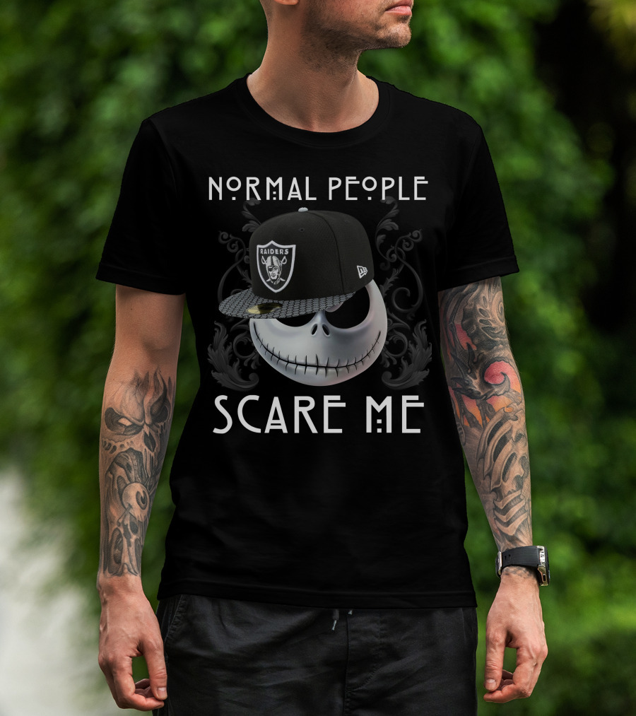 Normal People Scare Me Raiders Jack T-Shirt
