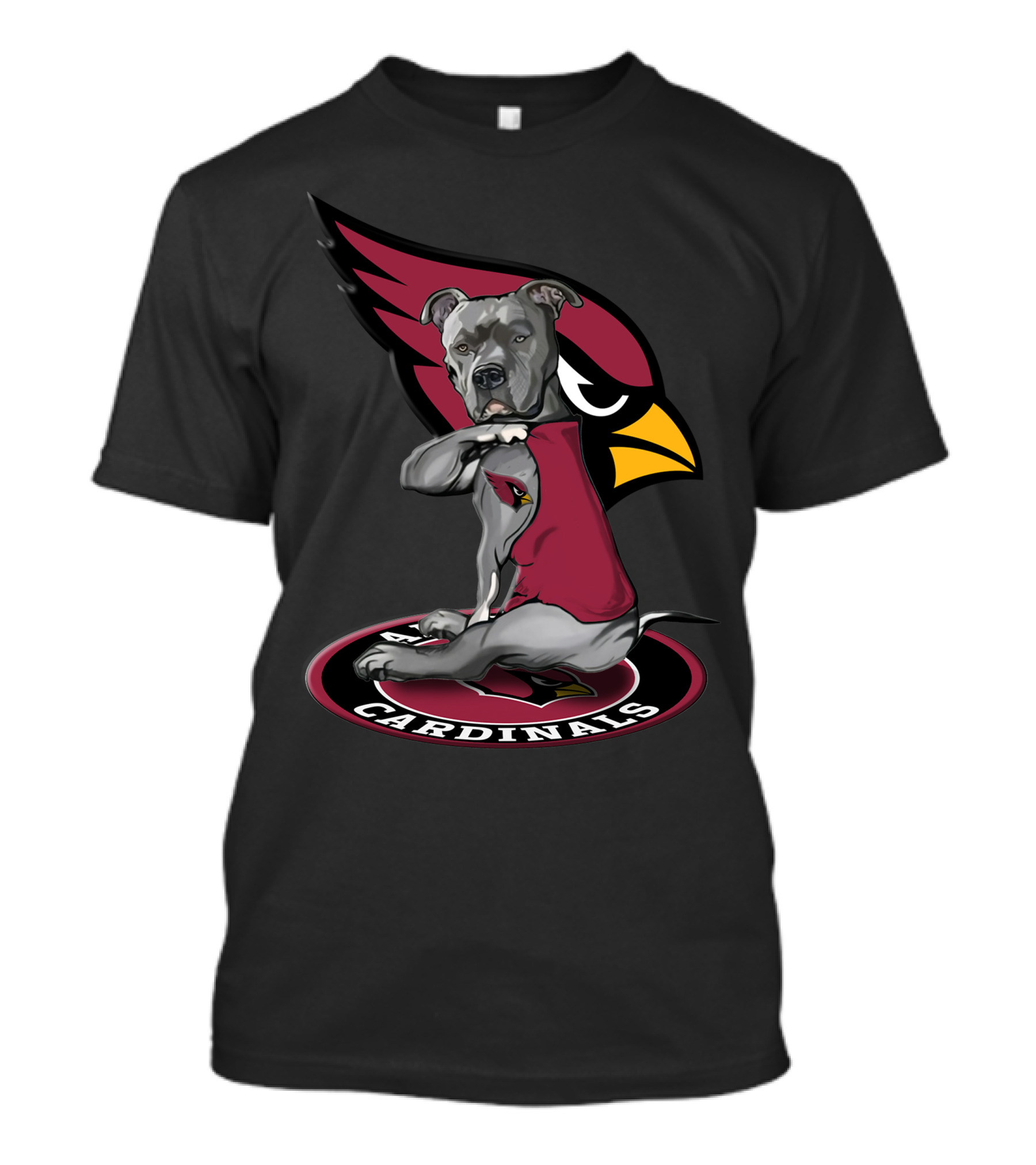 Arizona Cardinals Bulldog Team Spirit T-Shirt