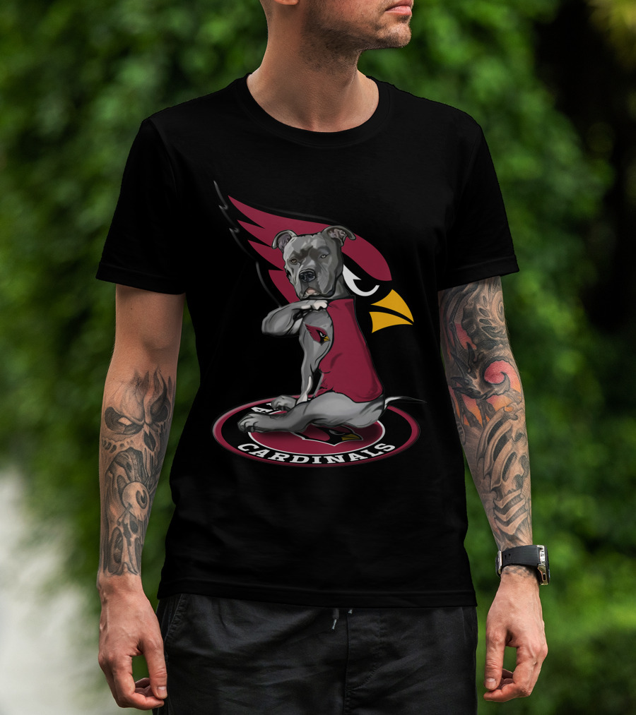 Arizona Cardinals Bulldog Team Spirit T-Shirt
