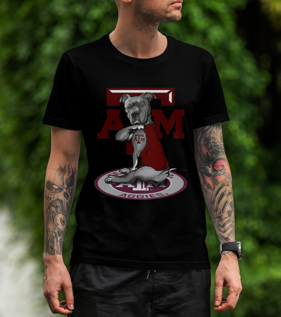 Aggies 31 Texas A&M Bulldog Mascot T-Shirt