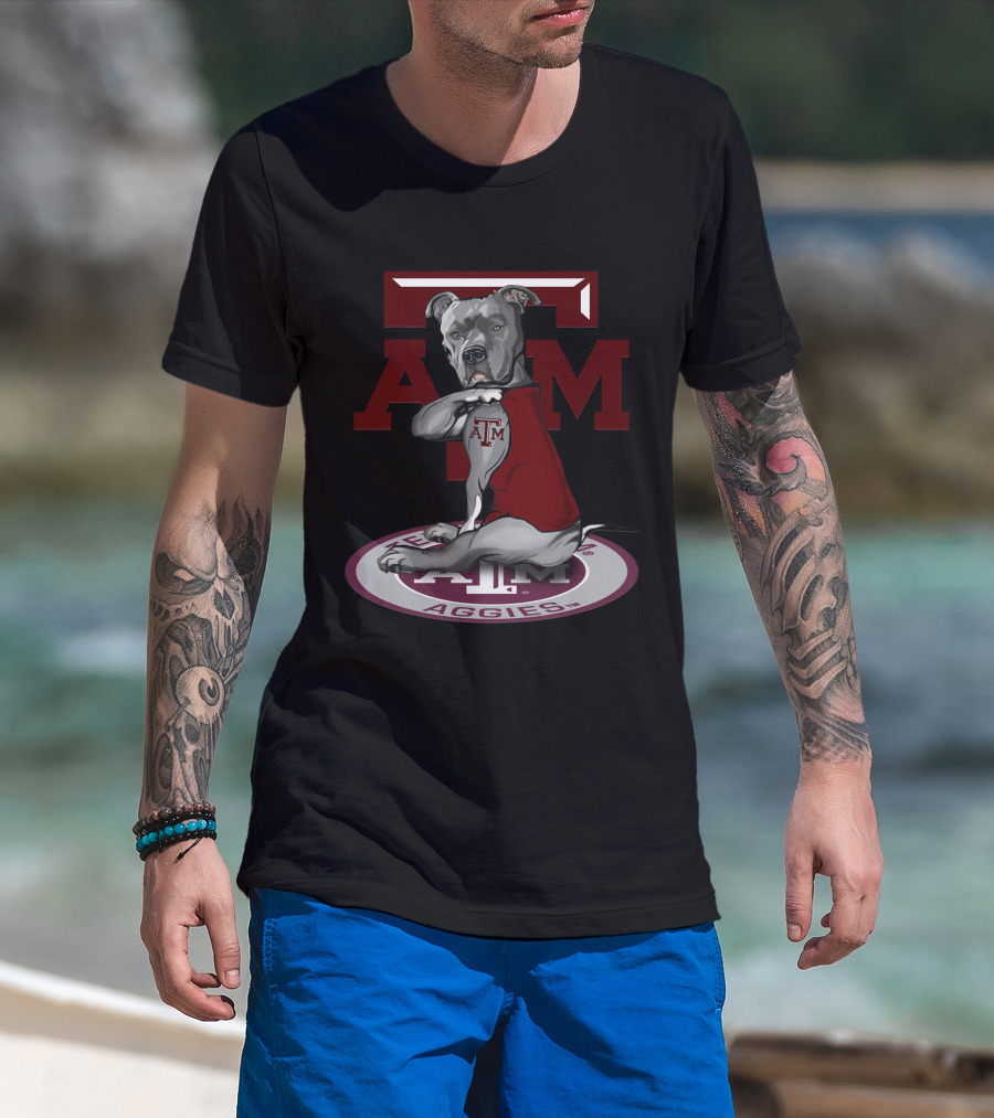 Aggies 31 Texas A&M Bulldog Mascot T-Shirt