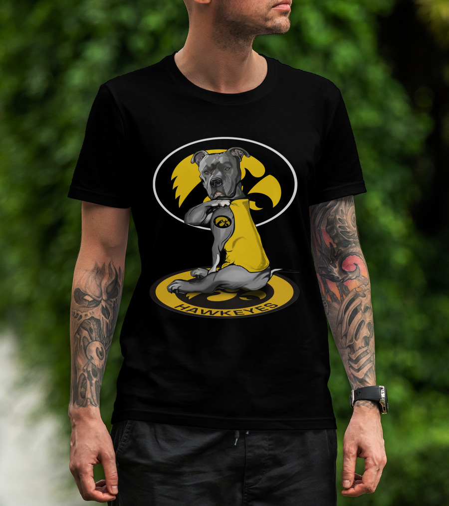 Iowa Hawkeyes Football Bulldog Supporter 2024 T-Shirt