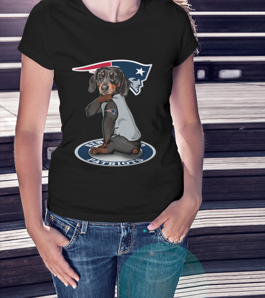 New England Patriots Dog T-Shirt