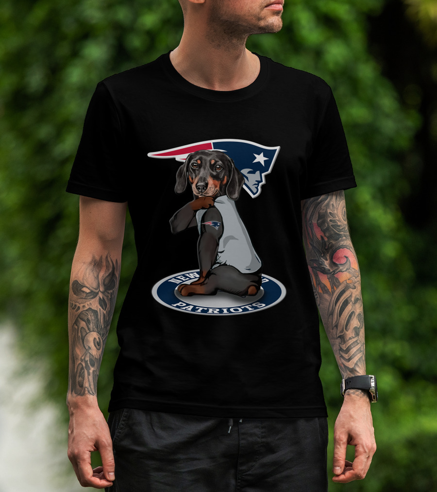New England Patriots Dog T-Shirt