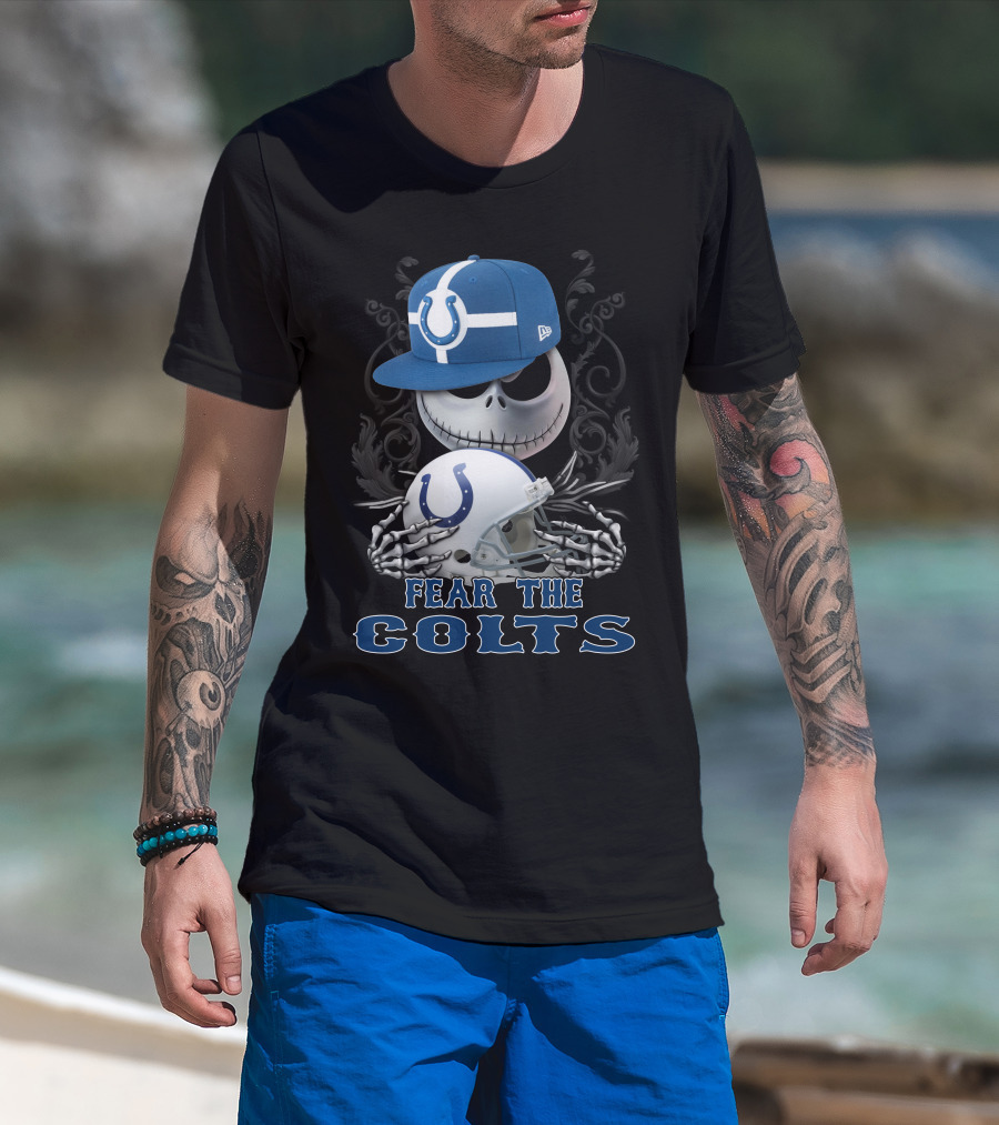 Fear The Colts Indianapolis Colts Ds001-14 T-Shirt