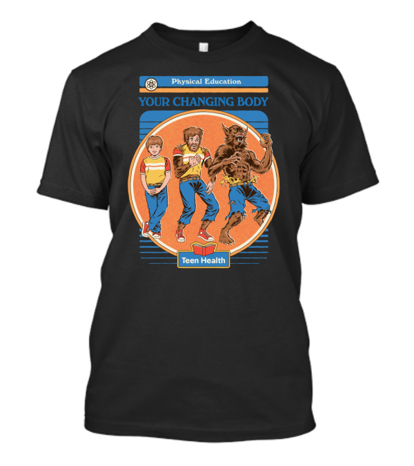 Physical Education Teen Health Your Changing Body Transformation T-Shirt