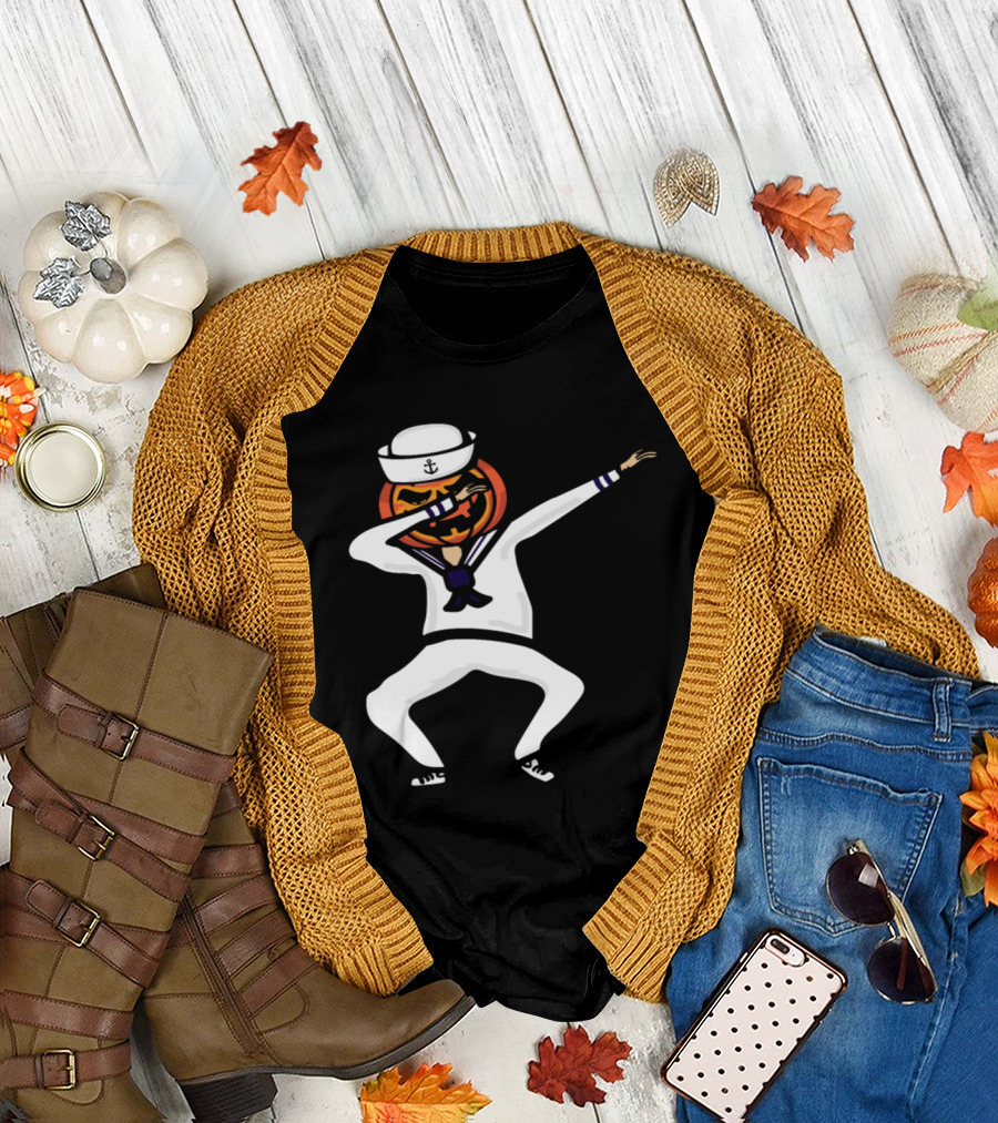 PUMPKIN DAB SAILOR HALLOWEEN T-Shirt