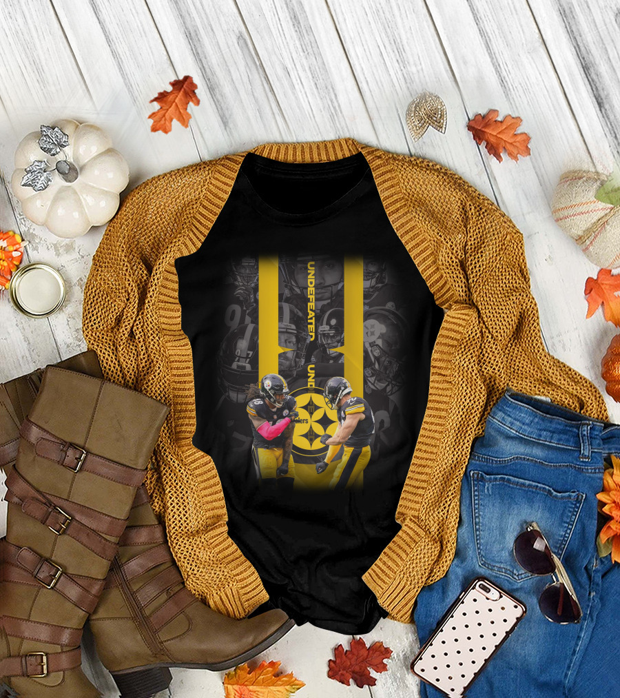 Here We Go Undefeated Steelers T-Shirt