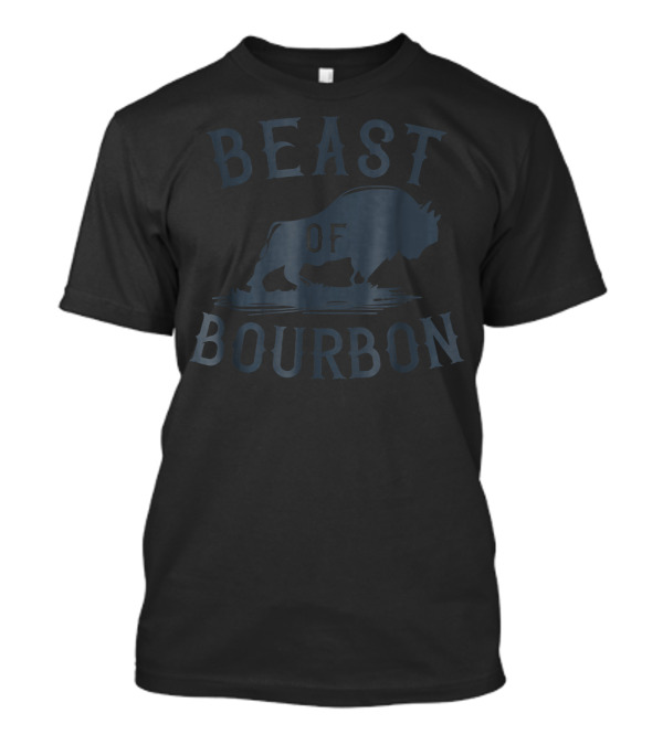 Beast Of Bourbon Cool Bourbon Day Bison T-Shirt