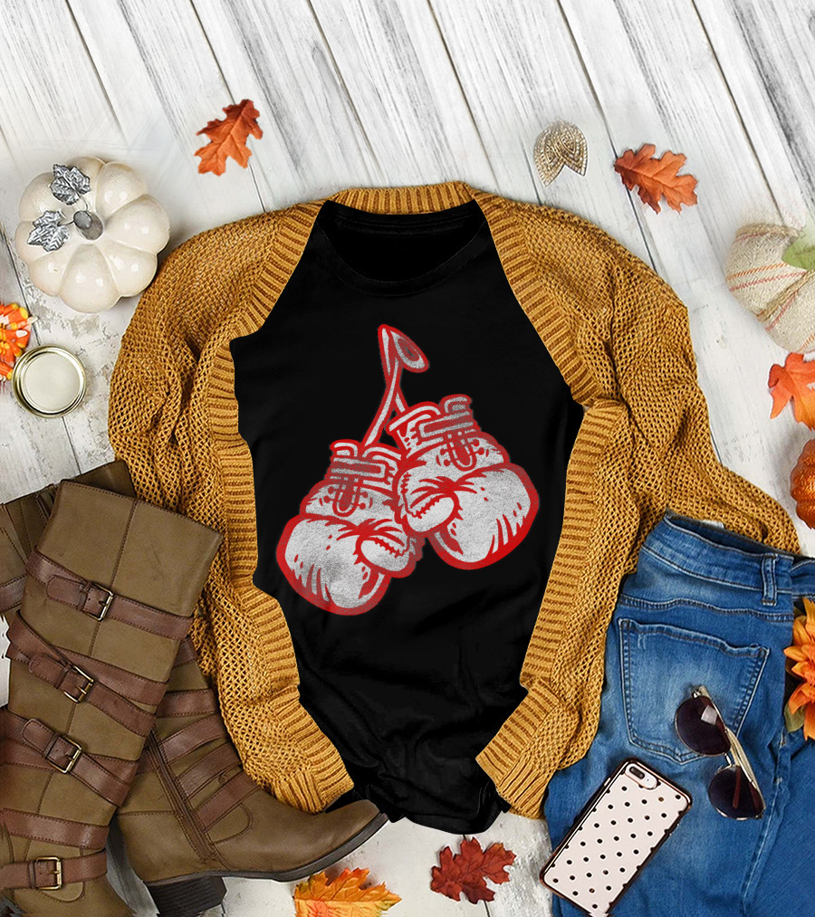 Boxing Gloves Hanging Iconic Boxer T-Shirt