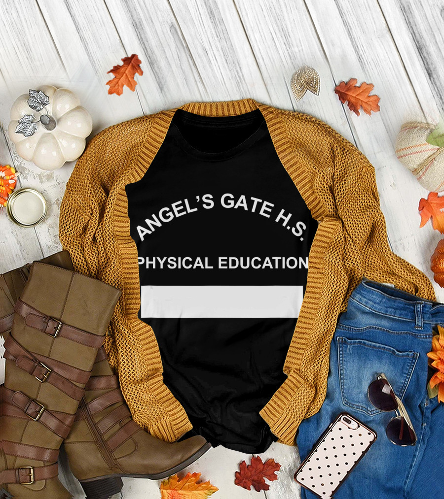 Angel's Gate H.S. Physical Education by Coach Dom Costa T-Shirt