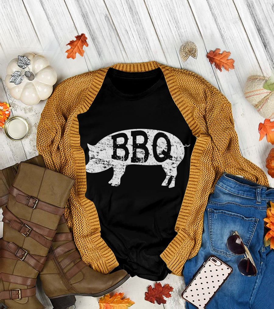 Barbecue BBQ Pig Grilling Pit Competition T-Shirt