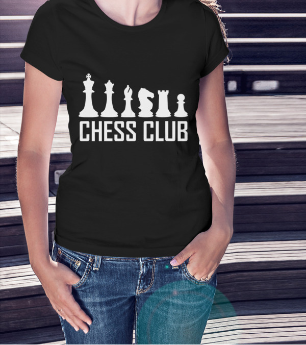 Chess Club Pieces Player Game Matching Tea T-Shirt