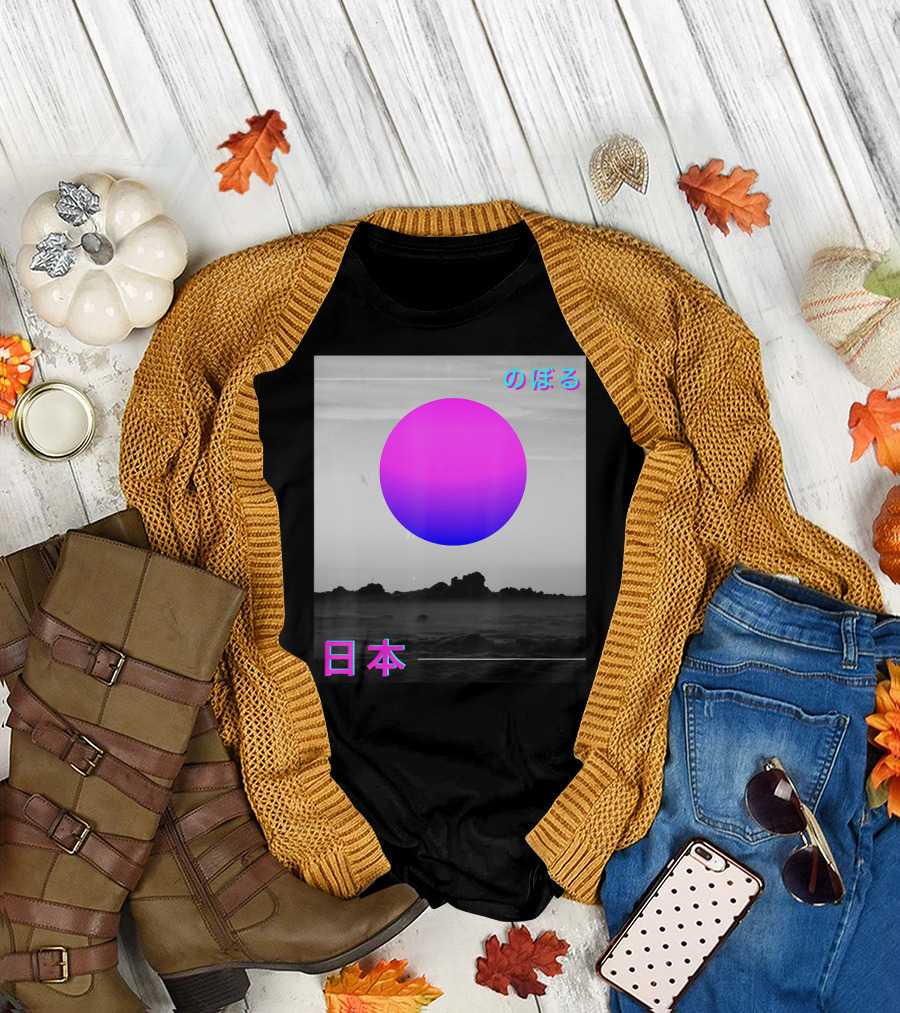 Pastel Goth Japon Rising Sun Tokyo Noboru Nihon T-Shirt