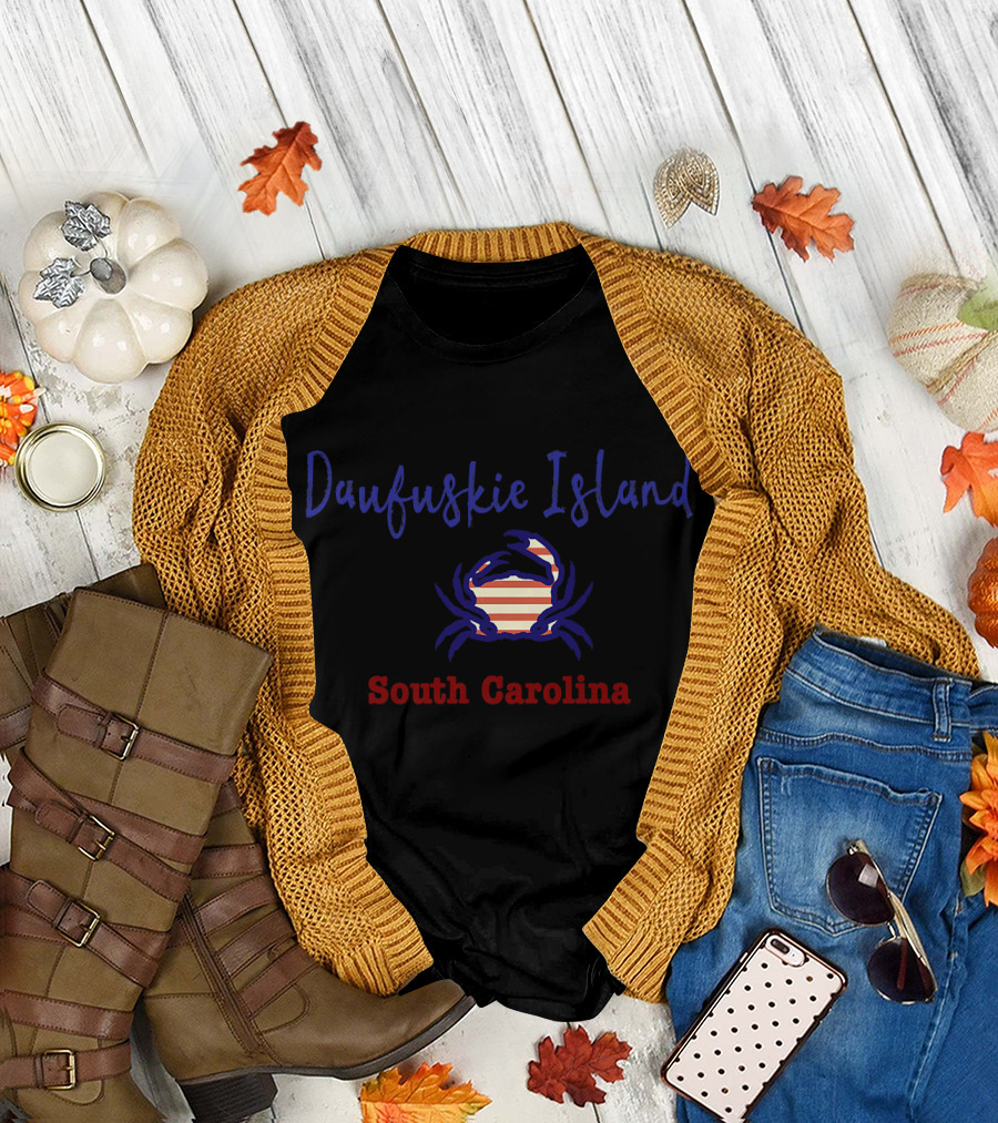 Daufuskie Island South Carolina Crab T-Shirt