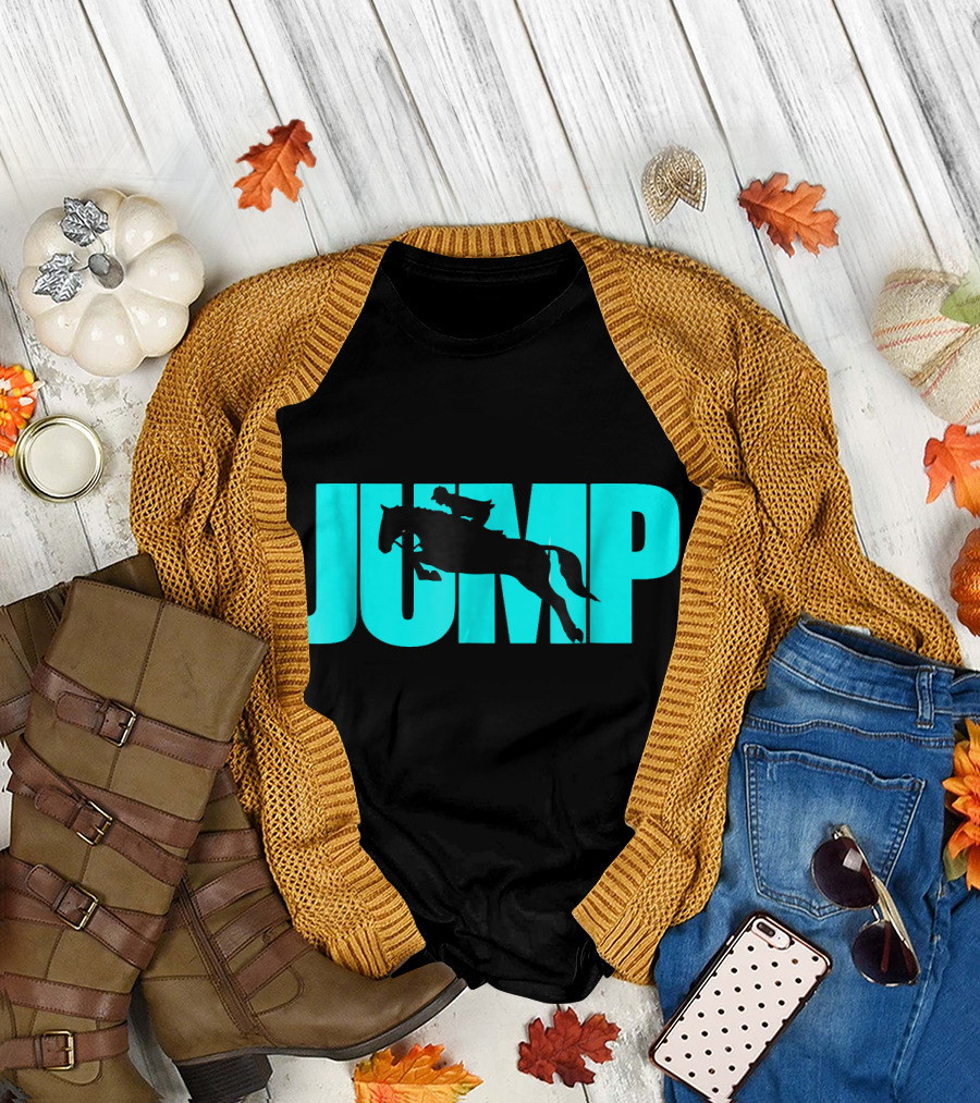 Horse Horseback Riding Jump Eventing T-Shirt
