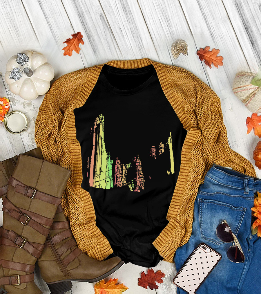 Fisher Towers Colorful Rock Formation T-Shirt