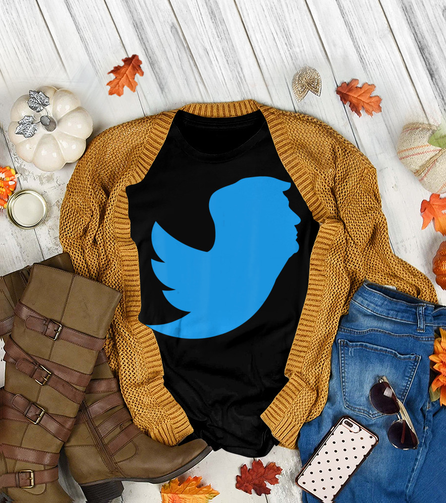 Donald Trump Twitter Bird Profile Trumpeet Tweet T-Shirt
