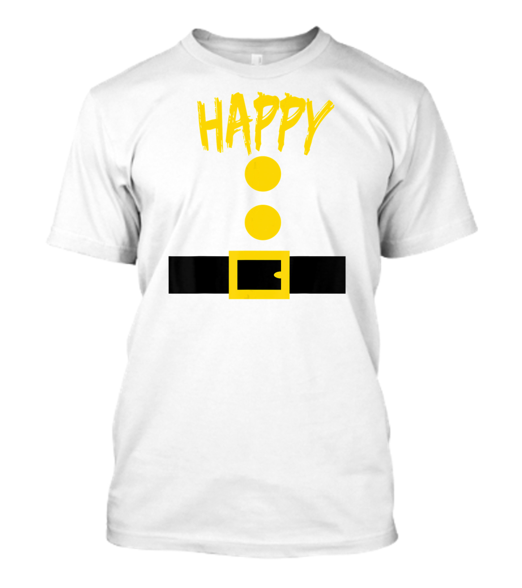 Happy Dwarf Costume Belt T-Shirt