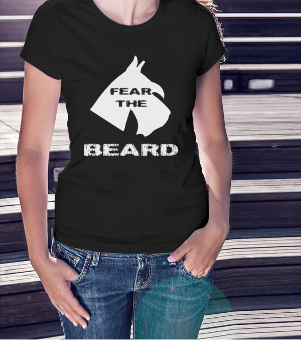 Fear The Beard Schnauzer T-Shirt