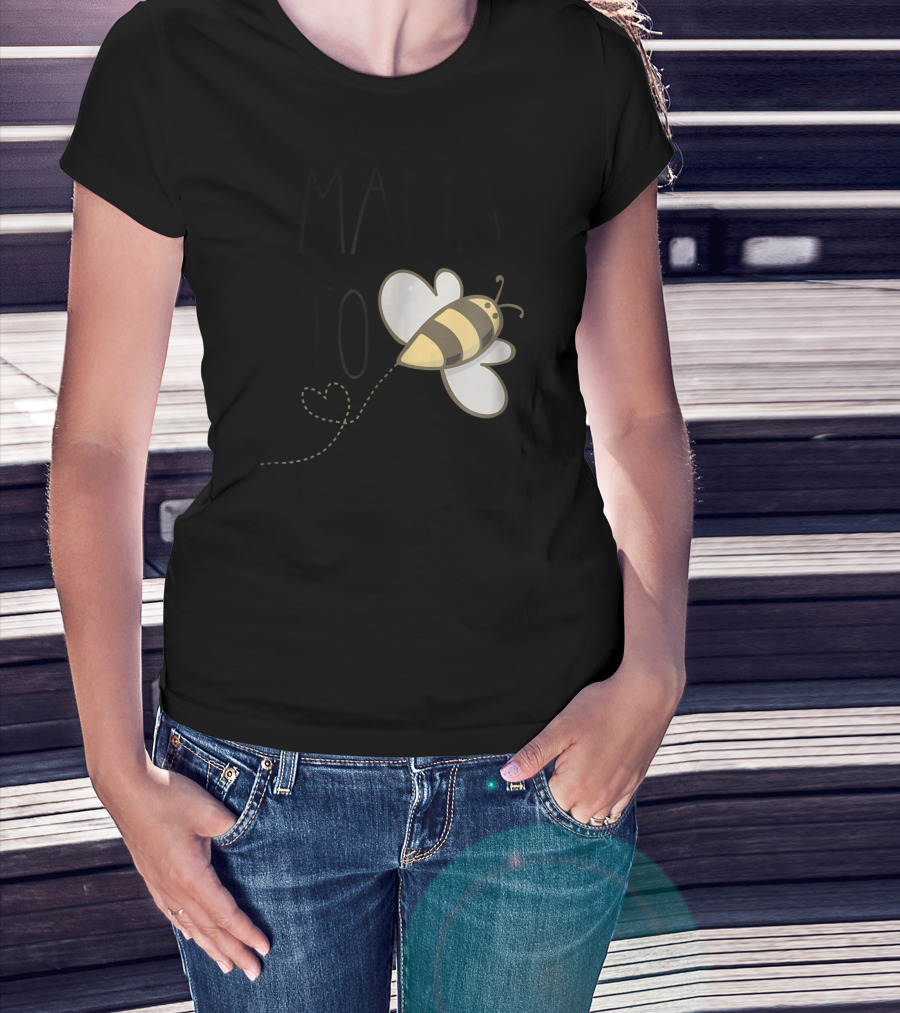 Mama To Bee Mommy Pregnancy Baby Fun T-Shirt