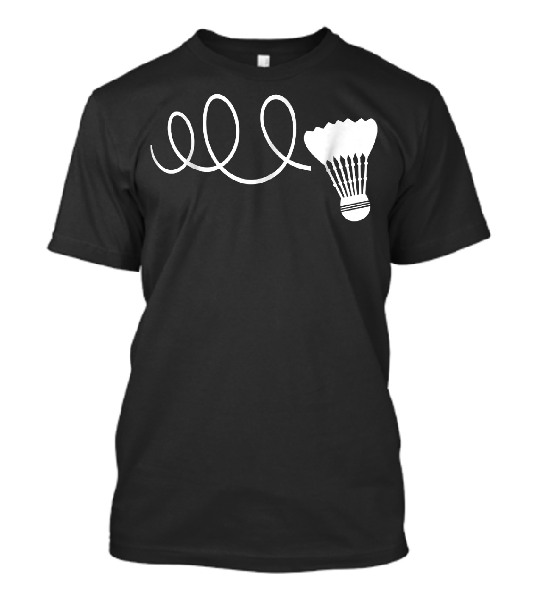 Elo Funny Badminton Shuttle Loop T-Shirt