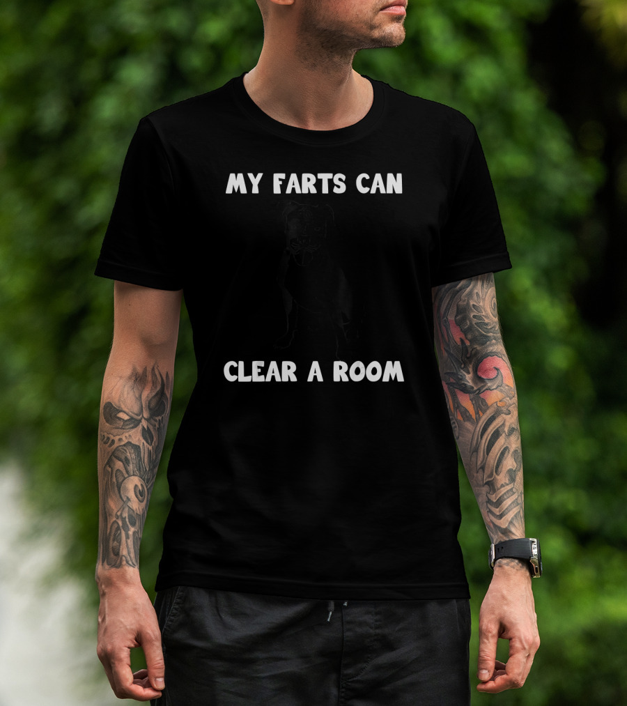 My Farts Can Clear A Room Boxer Dog T-Shirt