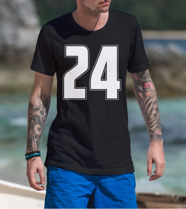 Halloween Group Costume Sport Jersey 24 T-Shirt