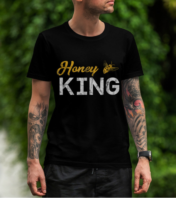 Honey King Bumble Bee Men's Funny T-Shirt