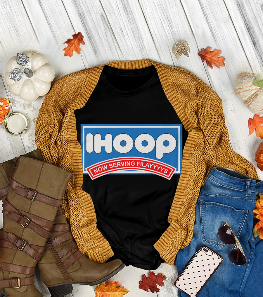 Ihoop Now Serving Filayyyys Basketball Spoof T-Shirt