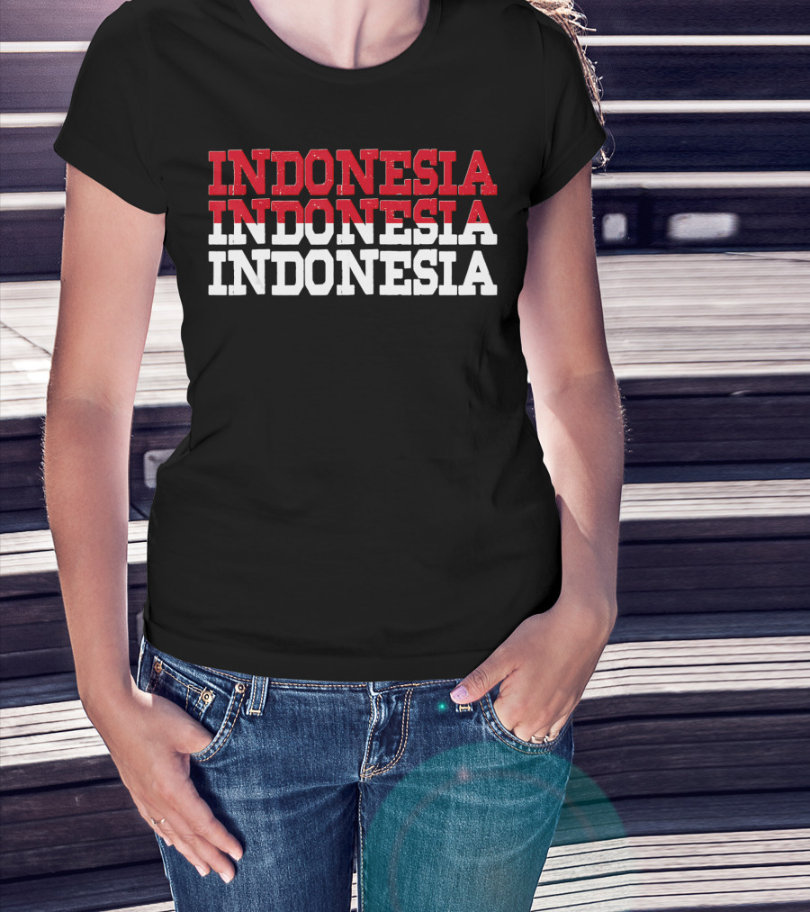 INDONESIA Indonesian Flag Lovers T-Shirt