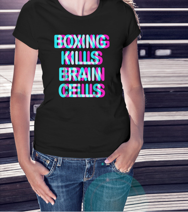 BOXING KILLS BRAIN CELLS SPARRING T-Shirt
