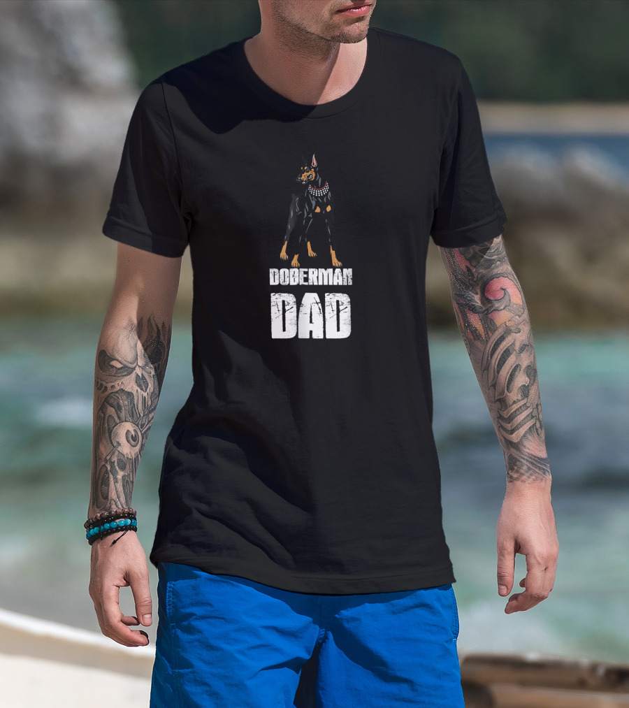 Doberman Dad T-Shirt