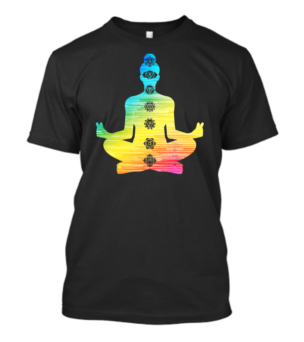 7 Chakras Meditation T-Shirt