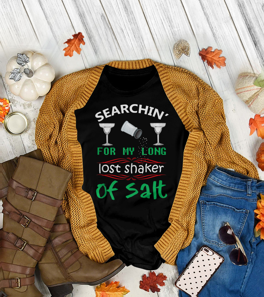 Searchin' For My Long Lost Shaker of Salt 70s Band T-Shirt