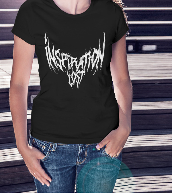 Inspiration Lost Big White Logo Swe T-Shirt