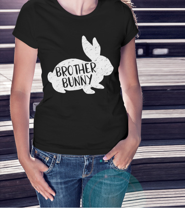 Brother Bunny Cute Matching Rabbit T-Shirt