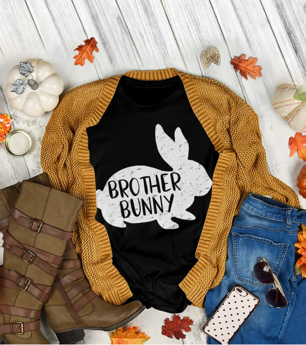 Brother Bunny Cute Matching Rabbit T-Shirt
