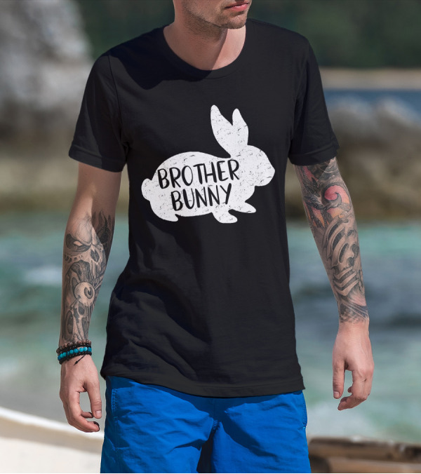 Brother Bunny Cute Matching Rabbit T-Shirt