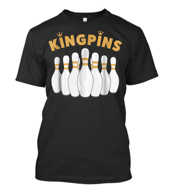 Kingpins Bowling Pin Crown T-Shirt