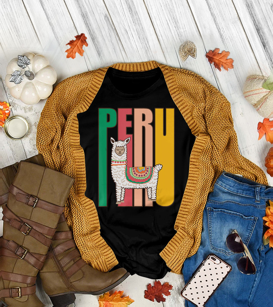 Peru Alpaca Llama T-Shirt