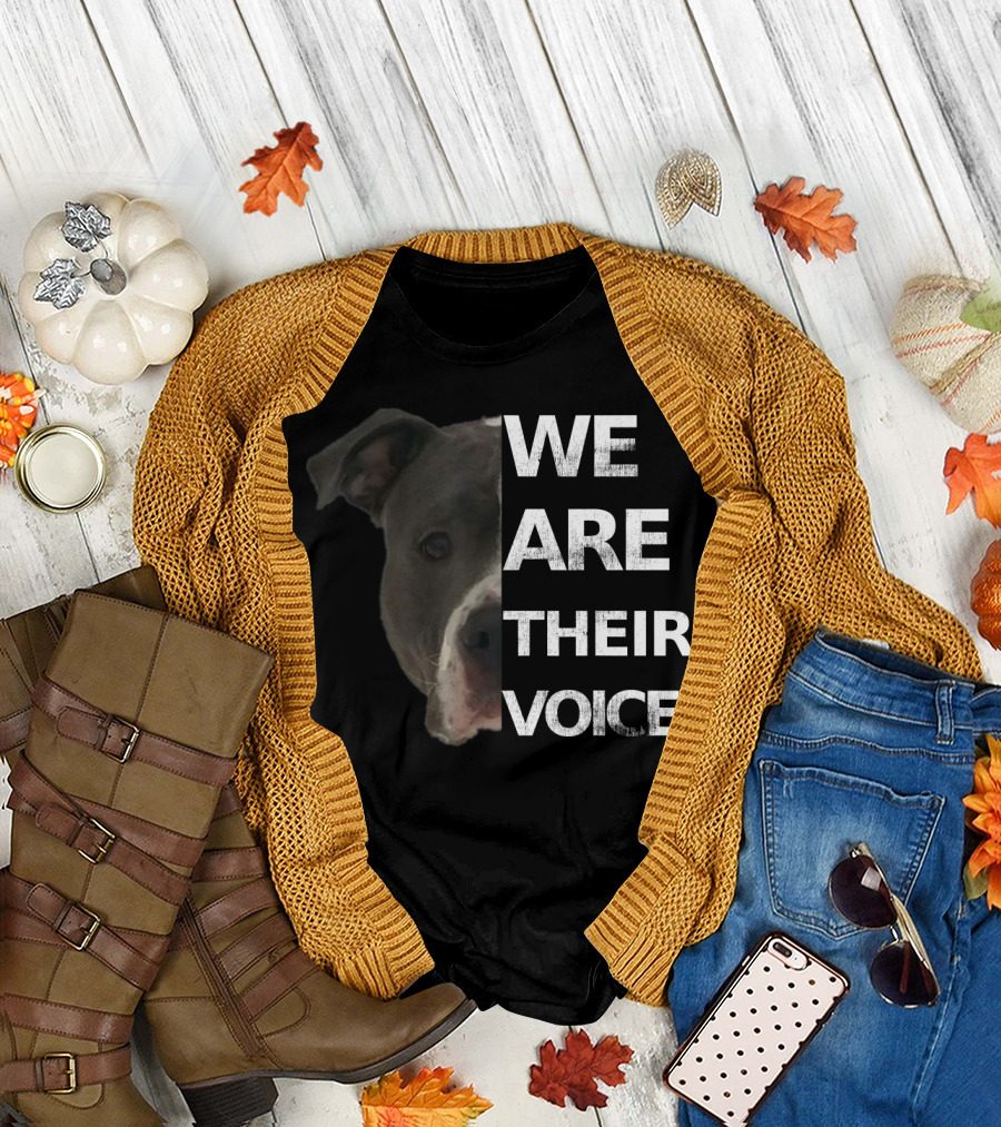 Pitbull Love We Are Their Voice T-Shirt