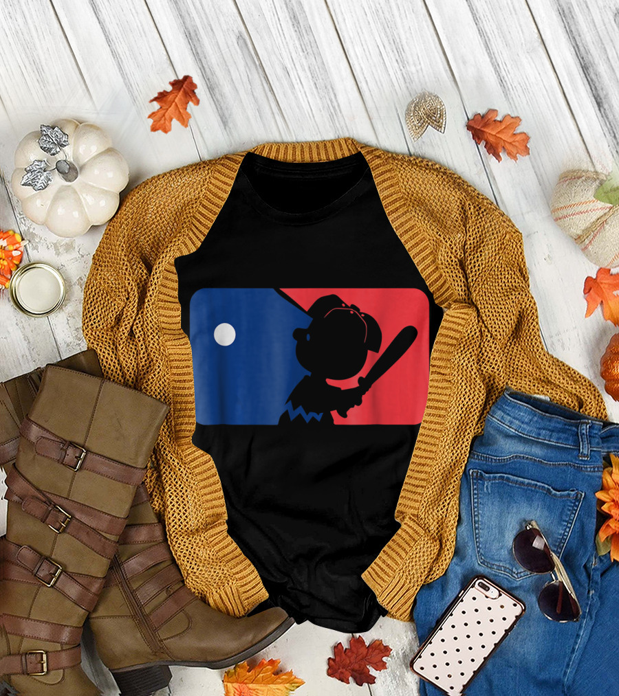 Kids Baseball League Batting T-Shirt
