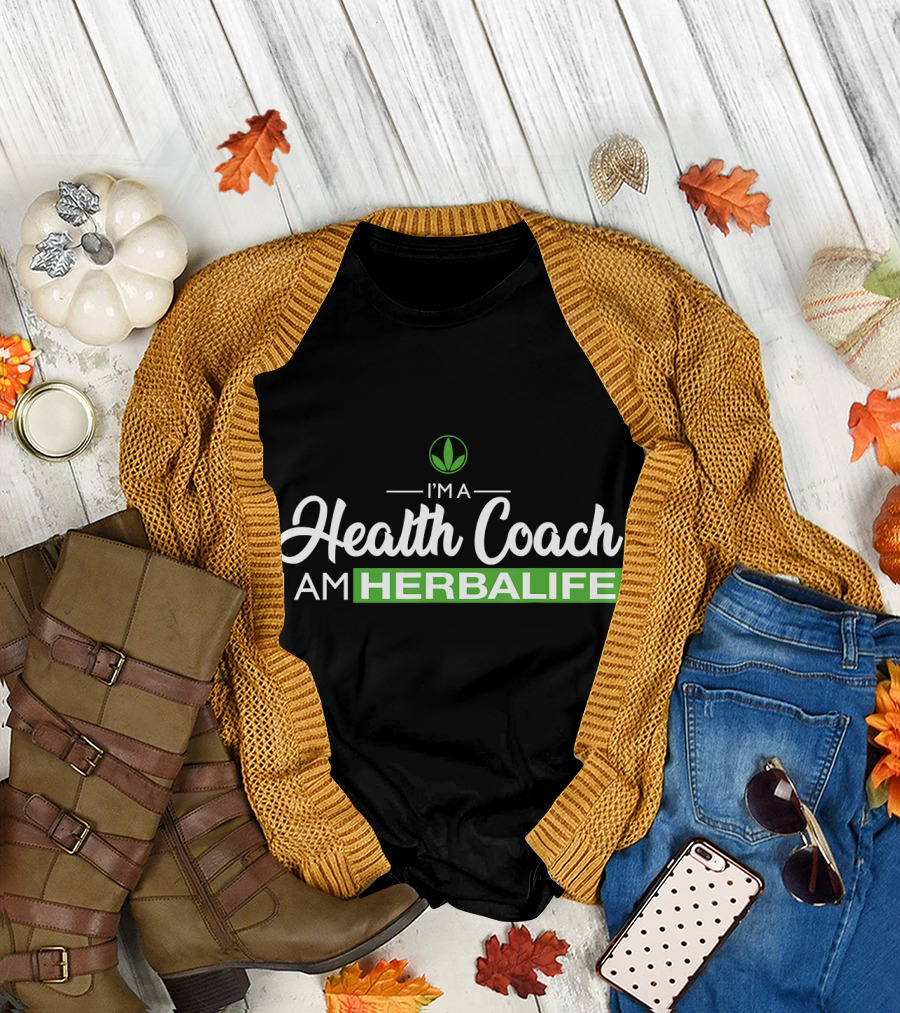 I'm a Health Coach I Am Herbalife Leaf T-Shirt
